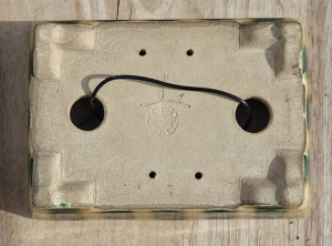 Tokoname Terahata Satomi 150mm × 108mm × 45mm